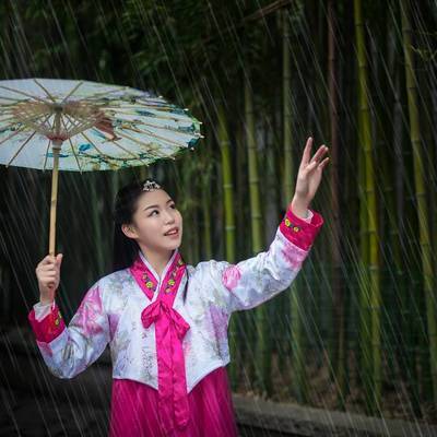 汉服模特