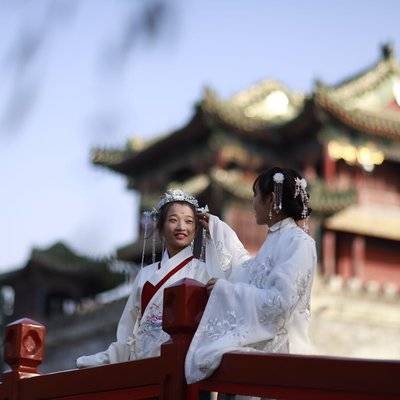 汉服模特