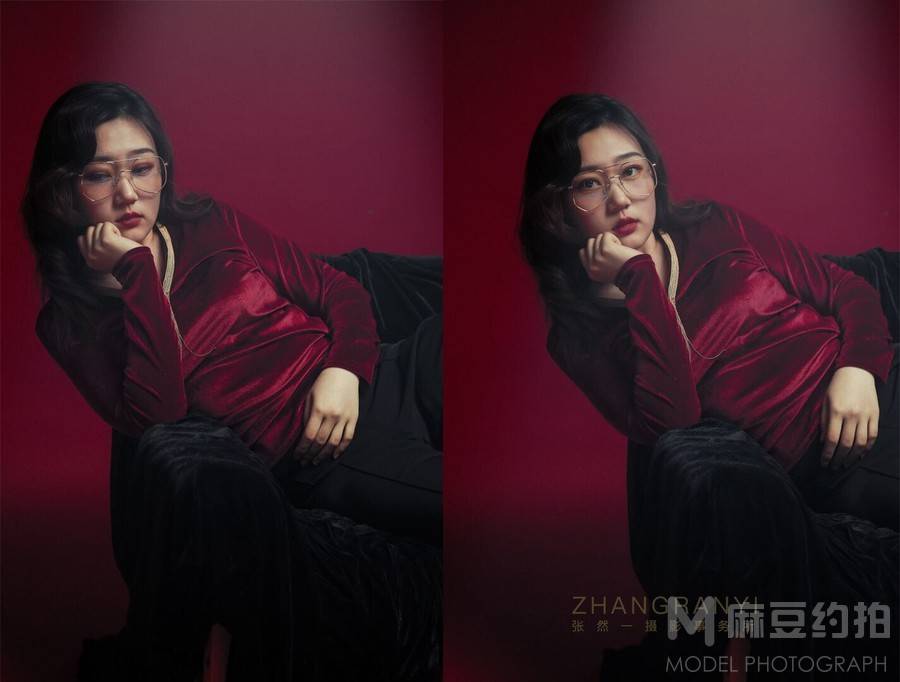 情绪模特