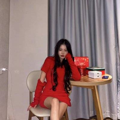 黑白模特