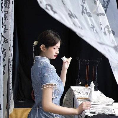 旗袍模特