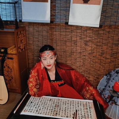 汉服模特