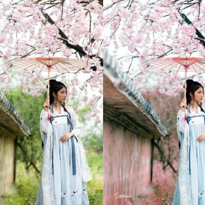 汉服模特