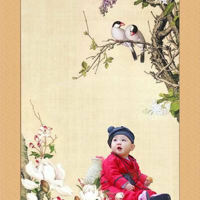 汉服模特