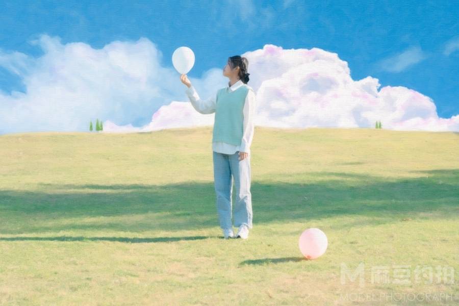 森系模特