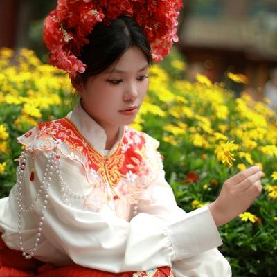 汉服模特