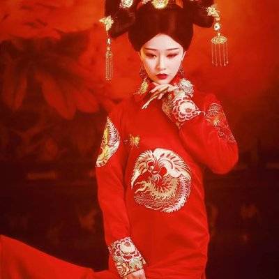 旗袍模特