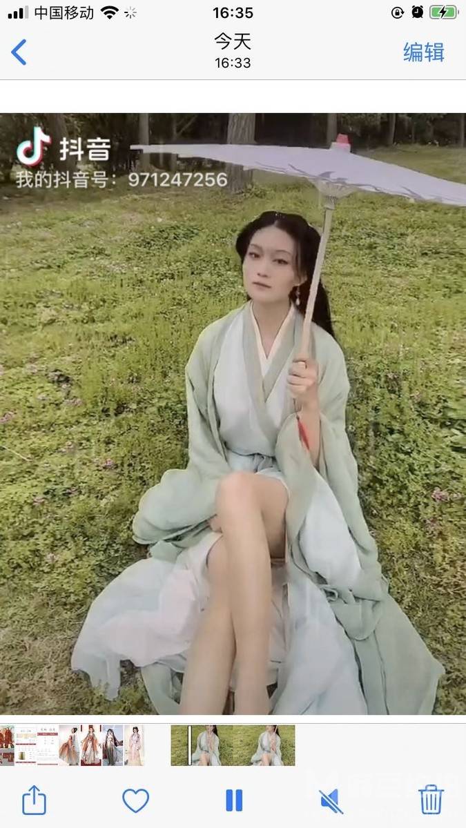 汉服模特
