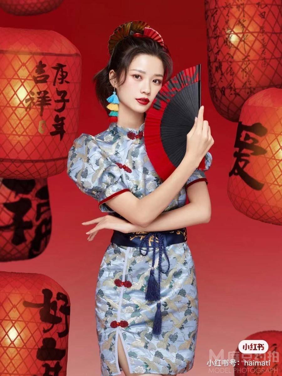 汉服模特