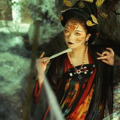汉服模特