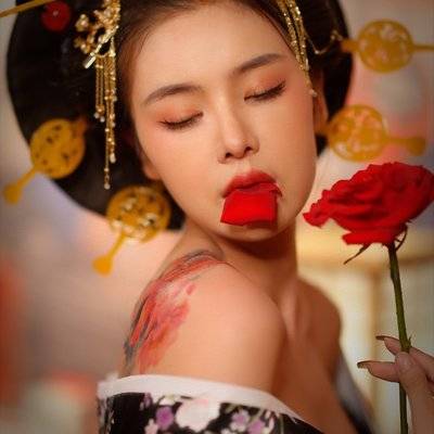 汉服模特