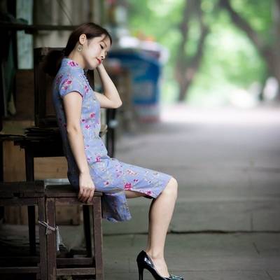 旗袍模特