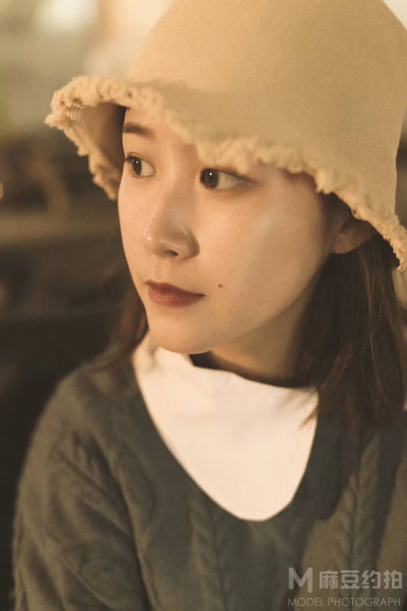 黑白模特