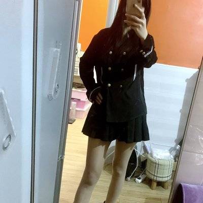 黑白模特