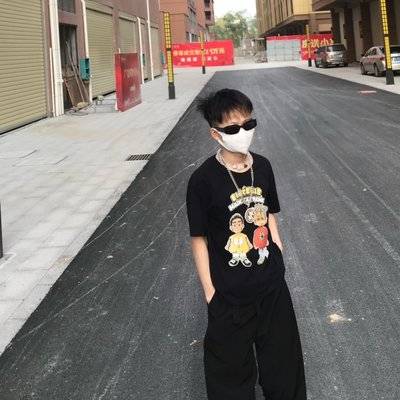 黑白模特