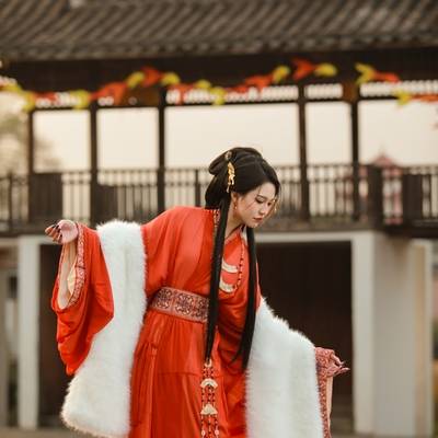 汉服模特