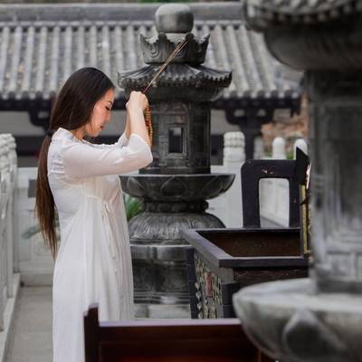 汉服模特
