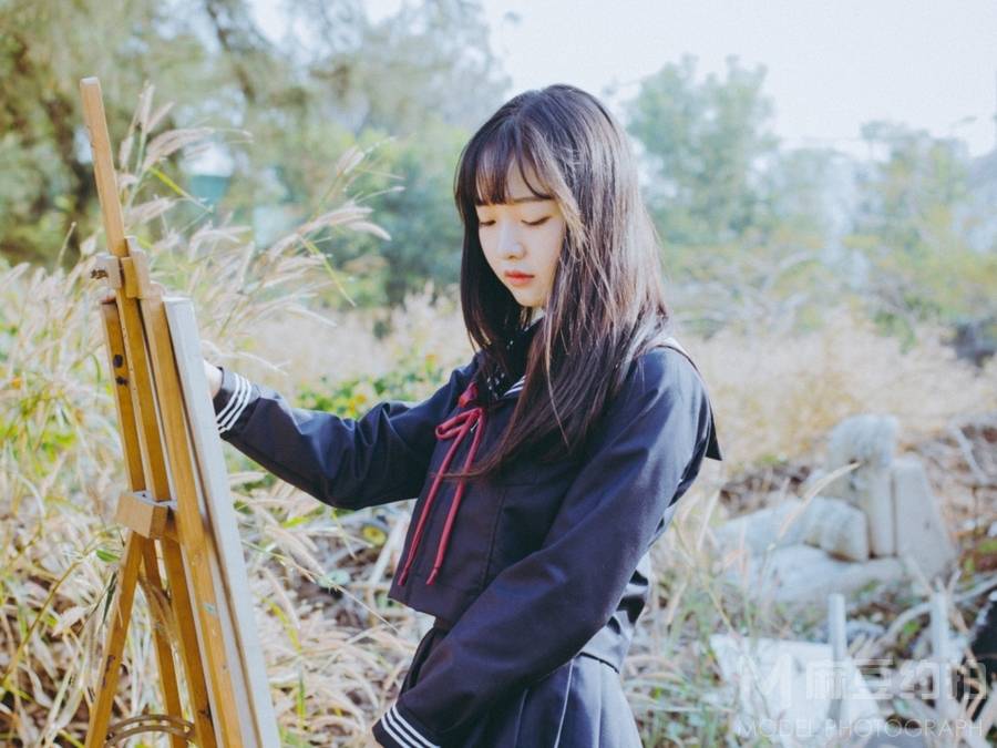 森系模特