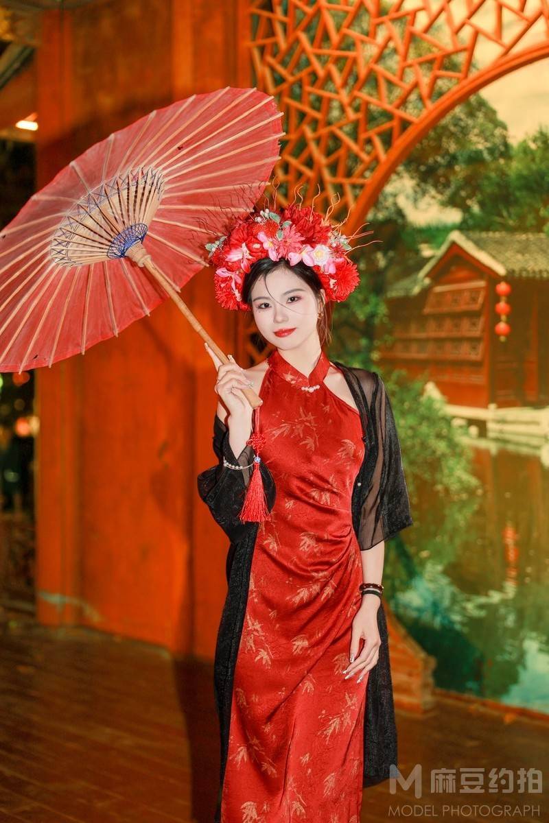 旗袍模特