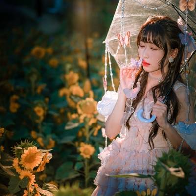森系模特