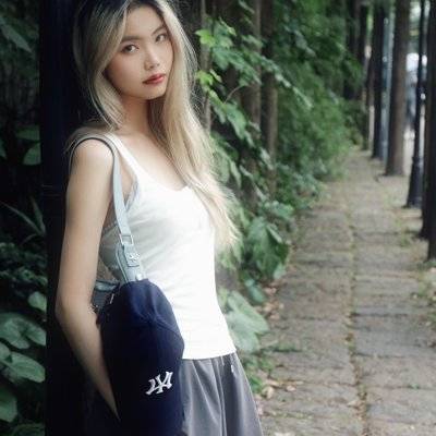 森系模特