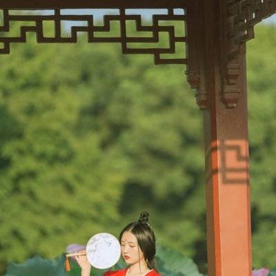 汉服模特