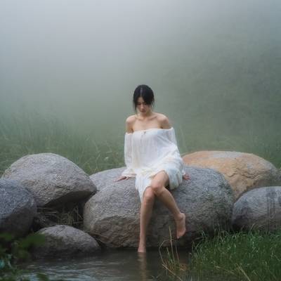 森系模特