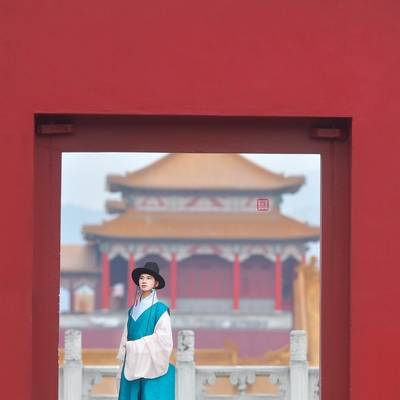 汉服模特
