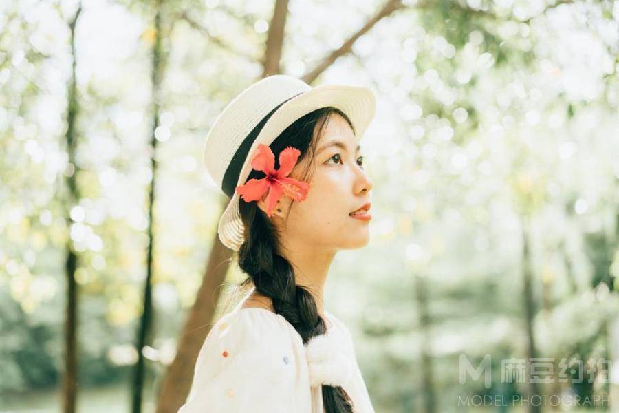 森系模特
