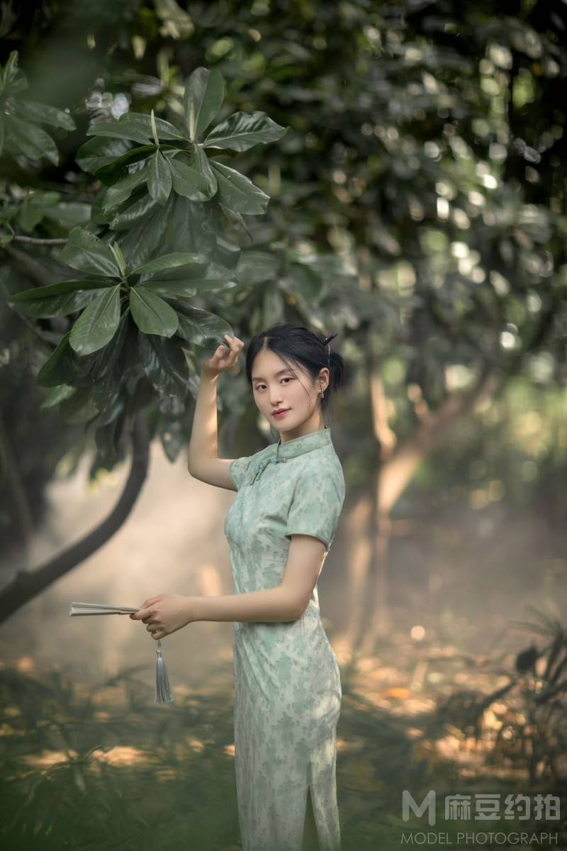旗袍模特
