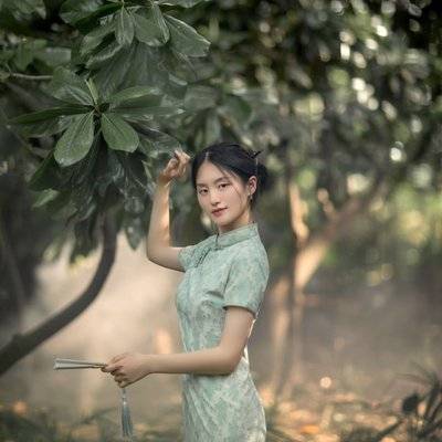 旗袍模特