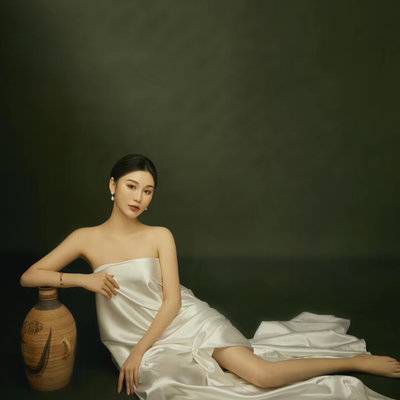 黑白模特