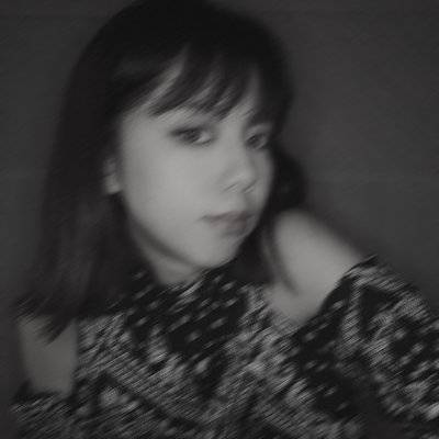 黑白模特