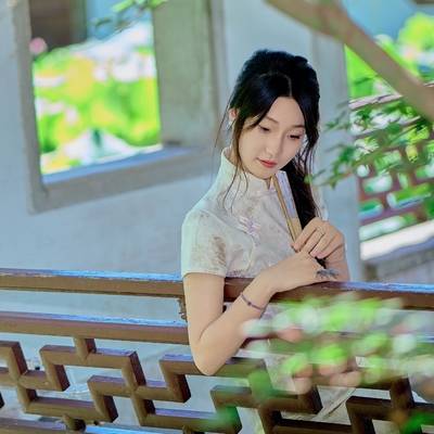 旗袍模特