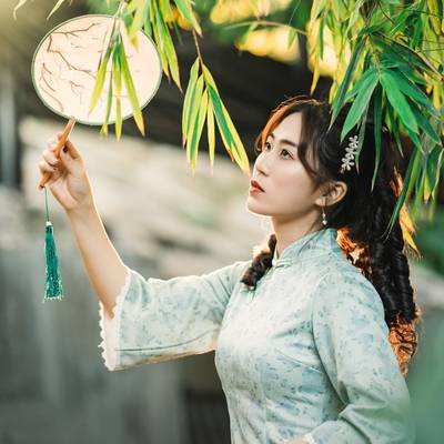 民国模特