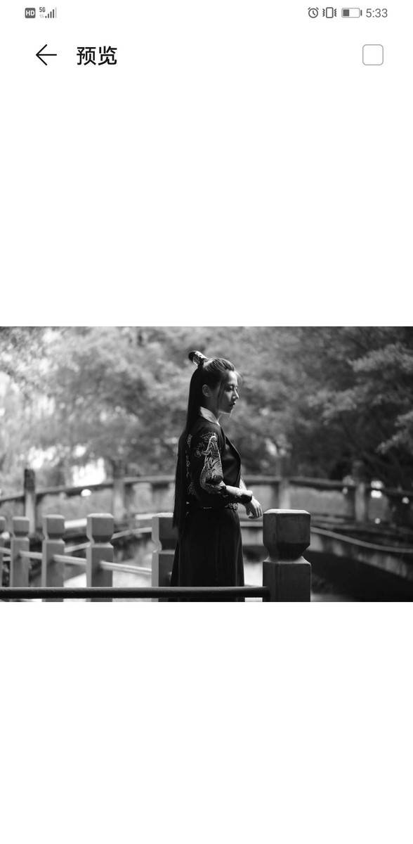 汉服模特
