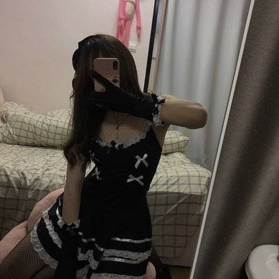 黑白模特