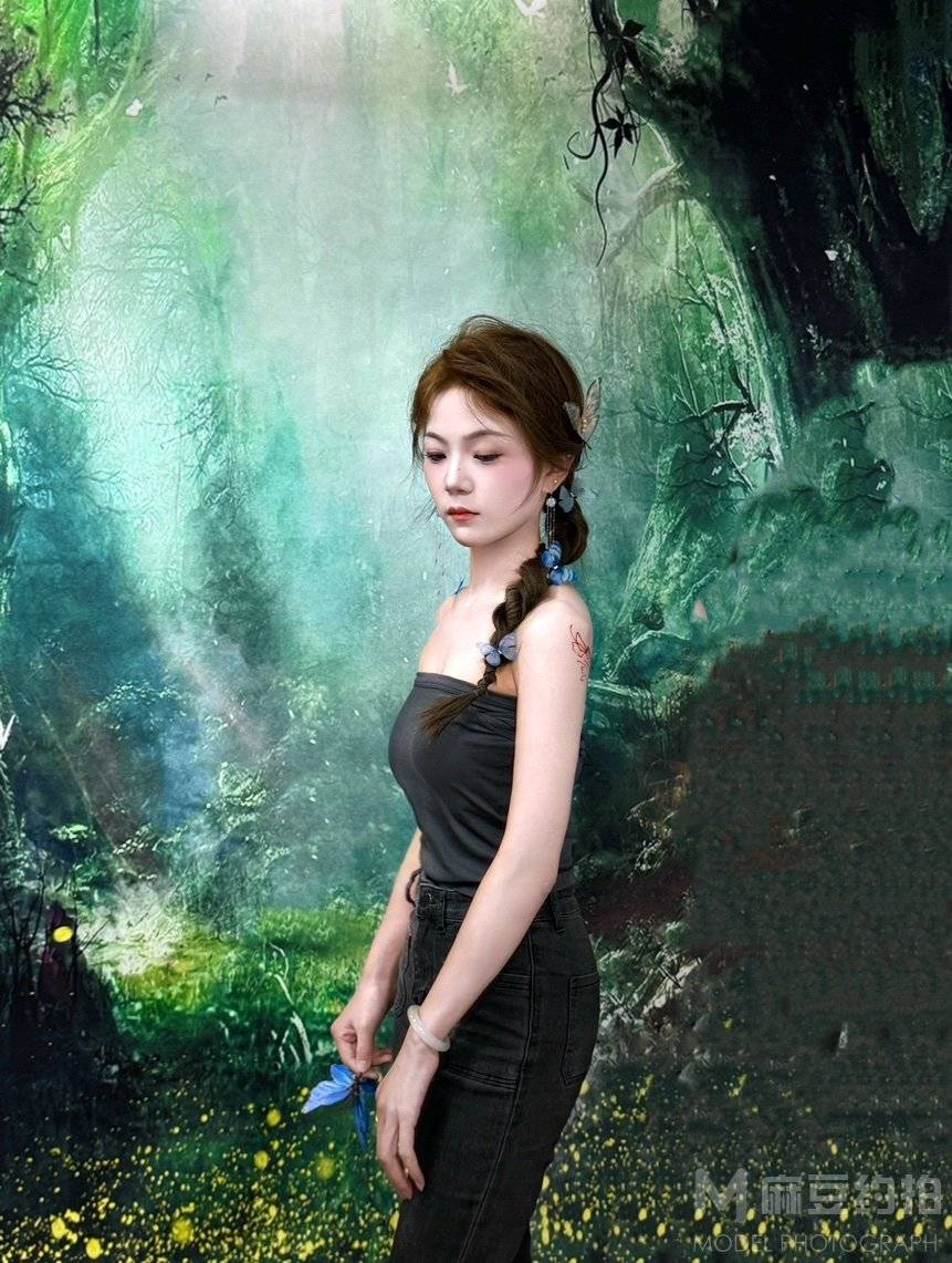 汉服模特