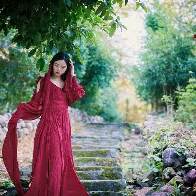 森系模特