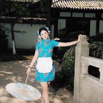 旗袍模特