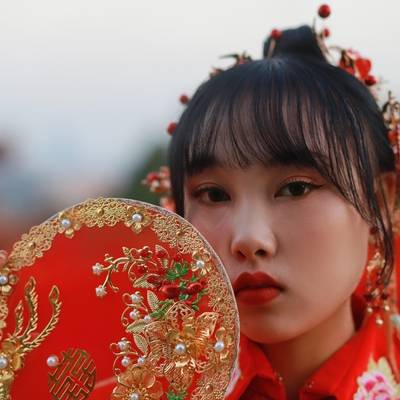 妆容模特
