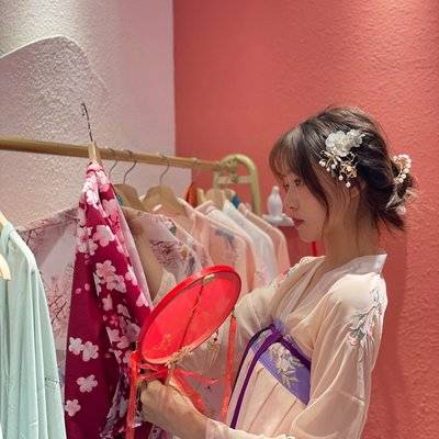 汉服模特