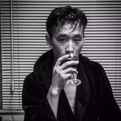 黑白模特