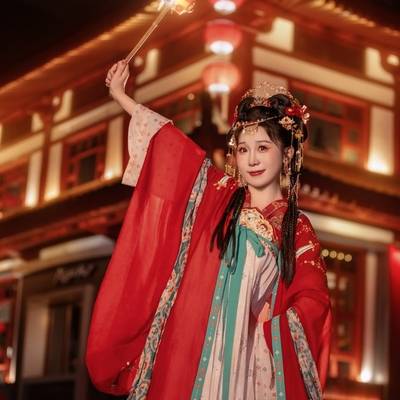 汉服模特