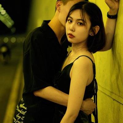 情侣模特