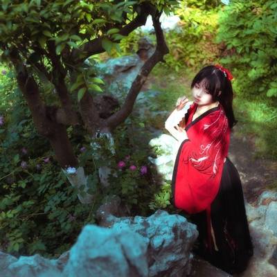 汉服模特