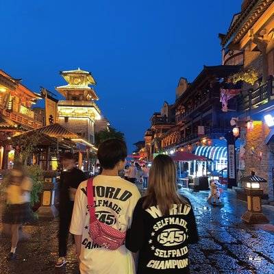 情侣模特