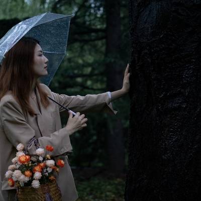 森系模特