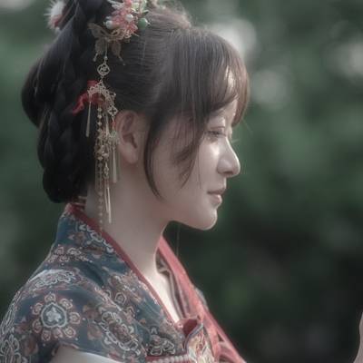 民国模特