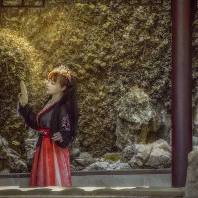 汉服模特